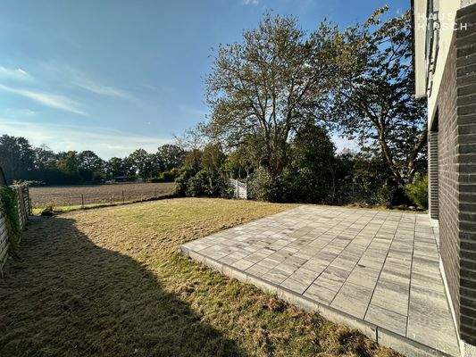 Terrasse und Garten Hinterhaus