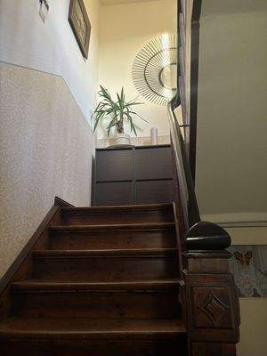 Treppe in die OG-Wohnung