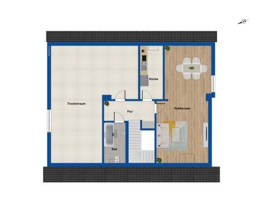 Grundriss Dachgeschoss