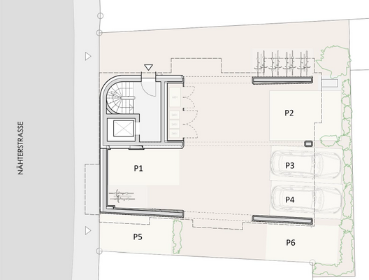 Grundriss Stellplätze