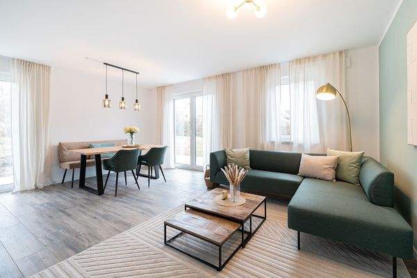 Musterhaus Wohnzimmer