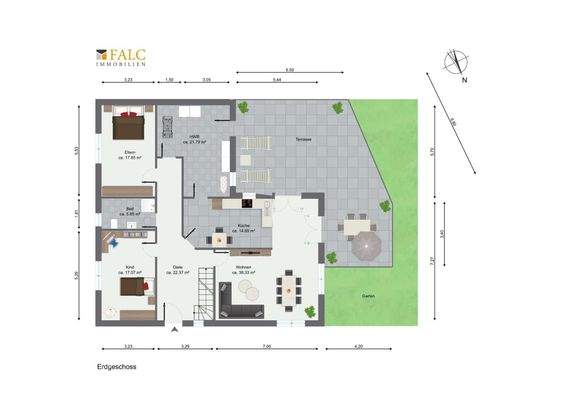 Grundriss Erdgeschoss