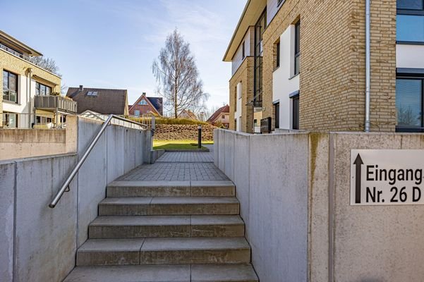 Zugang zum Haus