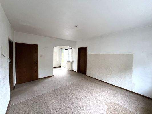 Wohn- und Esszimmer EG rechtes Haus