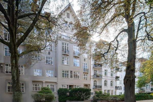 Wunderschöne Altbaufassade