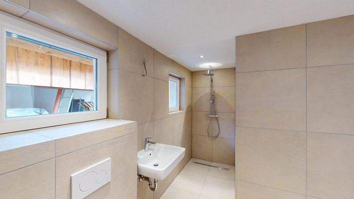 Barrierefreie Dusche