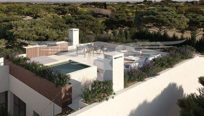 Optionale Dachterrasse