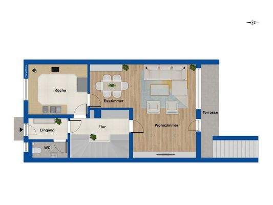 Grundriss - Erdgeschoss