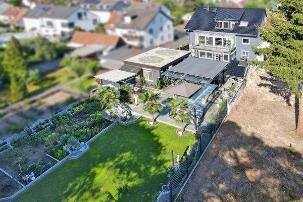 Garten Vogelperspektive