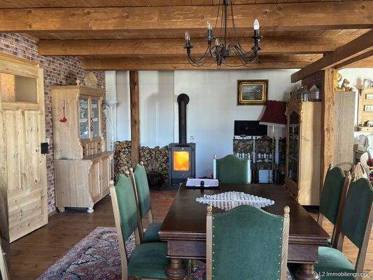 Bauernstube mit Kamin