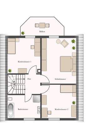 Grundriss Dachgeschoss