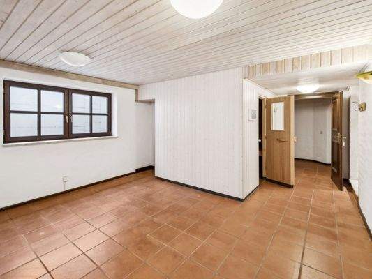 Sauna und Kellerraum