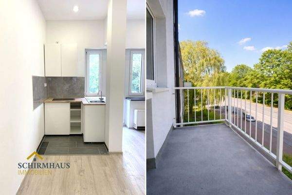 Einbauküche & Balkon