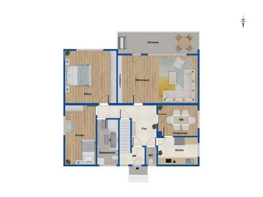 Grundriss Erdgeschoss