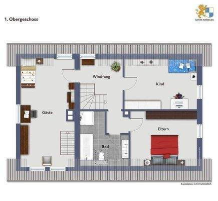 Grundriss Dachgeschoss