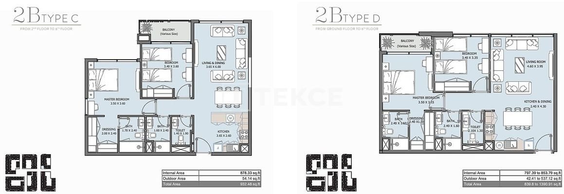 Luxury Flats with 72 Month Instalment Plan in Abu Dhabi