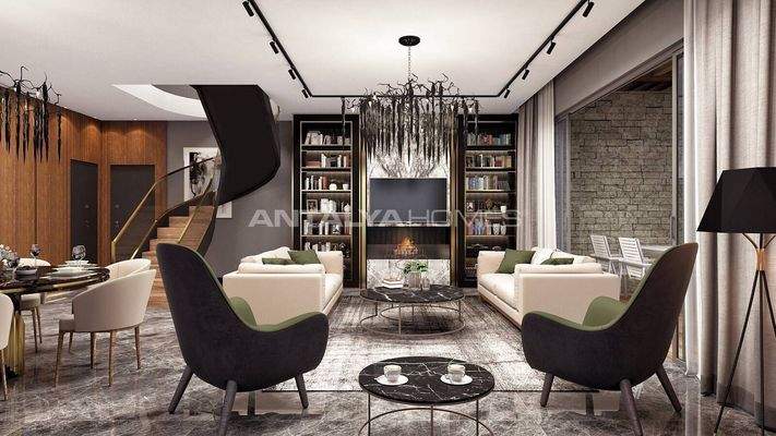 Advantageously Located Apartments in a Complex in Alanya