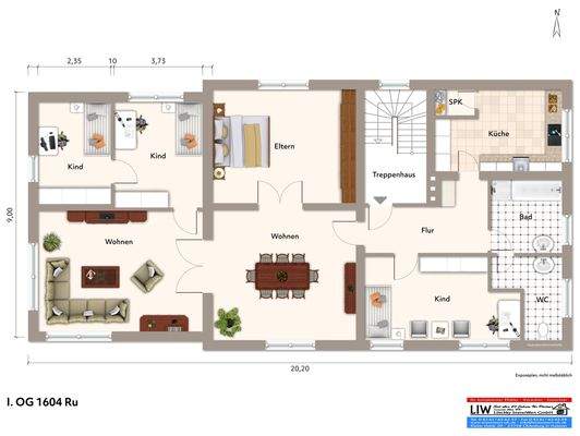 ETW möbliert (z.B.)