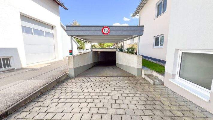 Einfahrt Tiefgarage