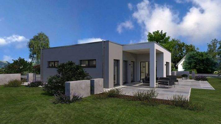 Bungalow 2 Flachdach