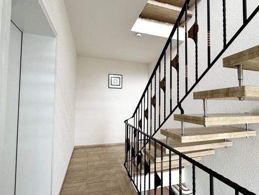 Gepflegtes Treppenhaus