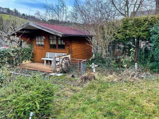 Gartenhütte für Grillfeste