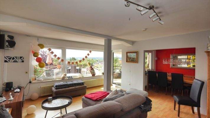 Wohn-Essbereich Gartengeschosswohnung