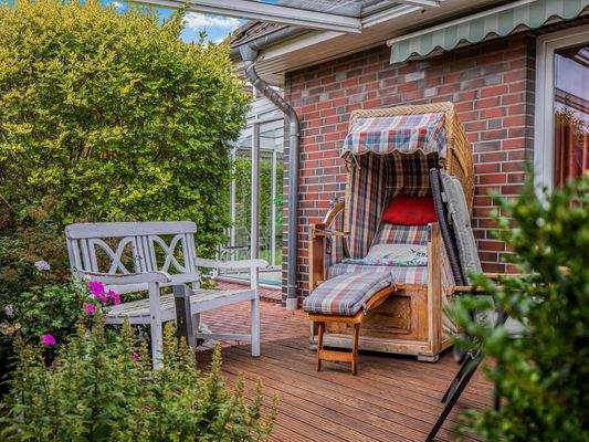 Überdachte Terrasse