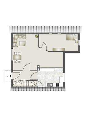 Grundriss DG (schematisch dargestellt)