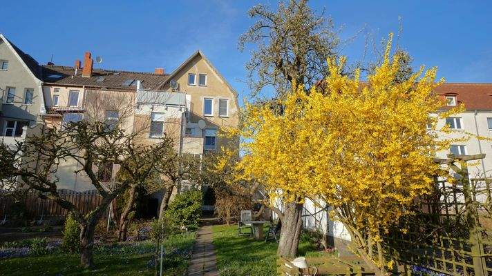 Hausansicht vom Garten