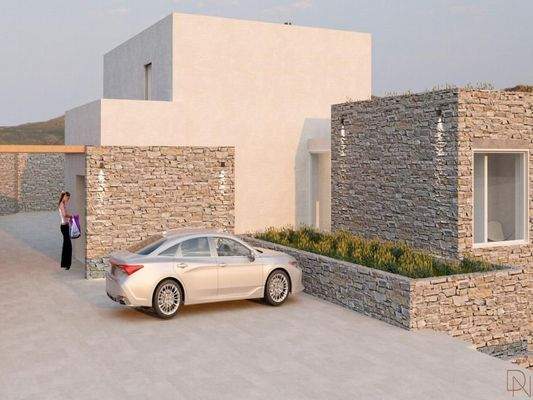 Kreta, Schisma Eloundas: Exklusives Grundstück mit Meerblick und Baugenehmigung zu verkaufen