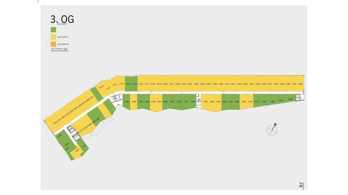 Grundriss 3. Stockwerk