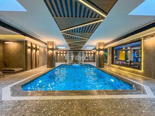 Sea-View Real Estate in Complex with Amenities in Kargıcak Alanya