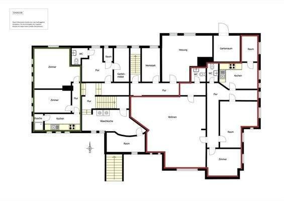 Grundriss Untergeschoss