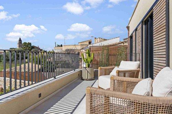 Terrasse vom Hauptschlafzimmer