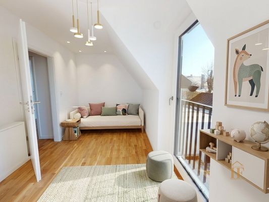 Kinderzimmer visualisiert