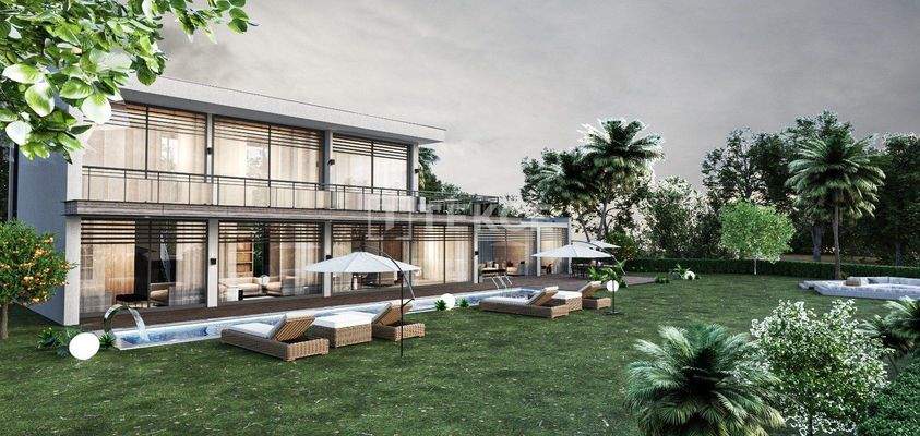 Duplex Villas with Private Pool and Garden in Yalikavak