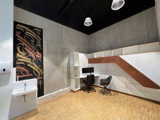 Bereich mit Waschbecken