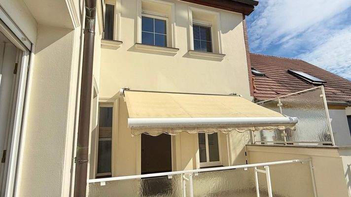 WE OG - Balkon mit Markise