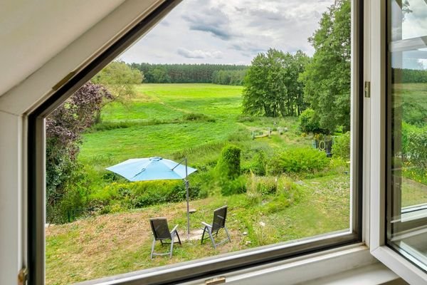 Panoramblick vom Fenster