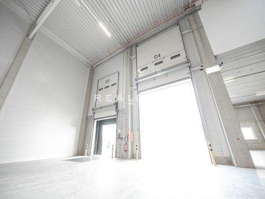 Innenansicht Andienung (beispielhaft)