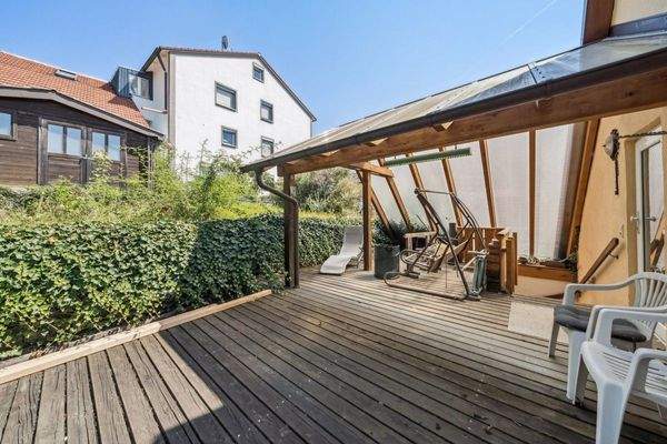 Dachterrasse + Garten 