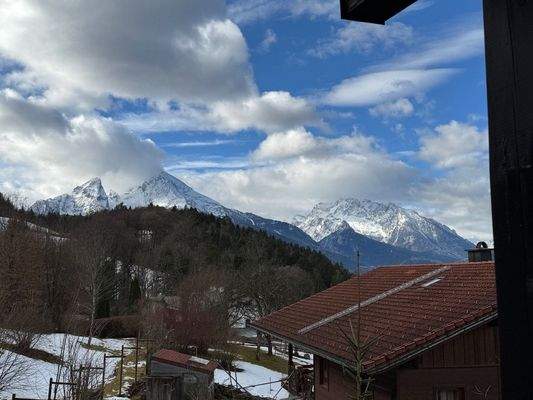 Sicht auf den Watzmann