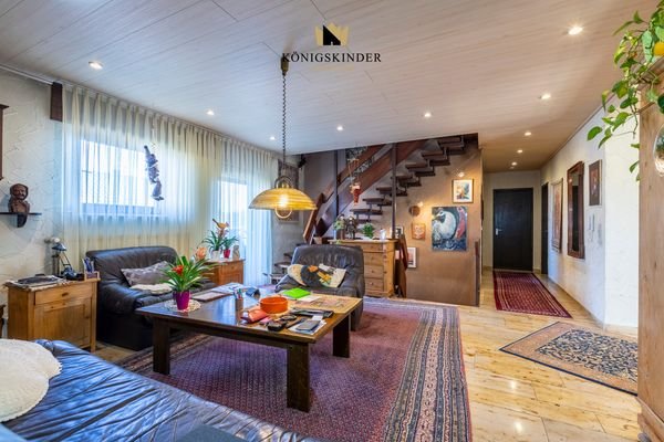 Lounge-Ecke im OG