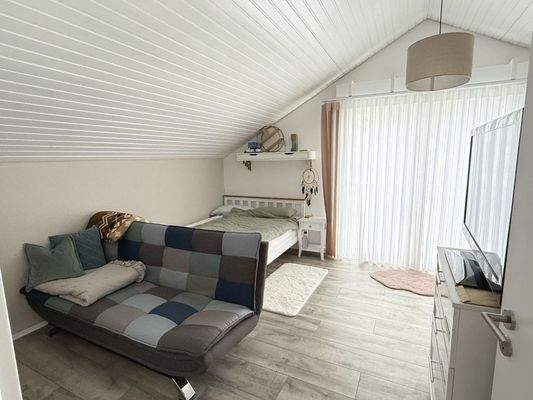 Schlafzimmer im Dachgeschoss