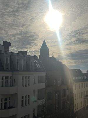 Ausblick vom Laubengang