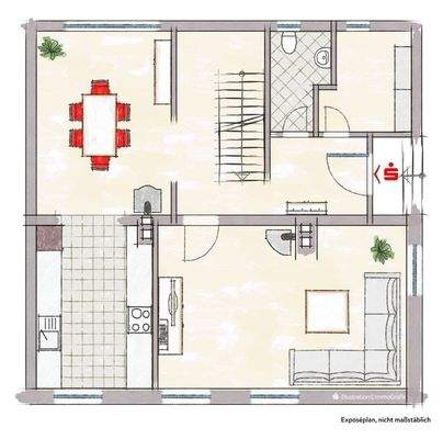 Grundrisszeichnung EG