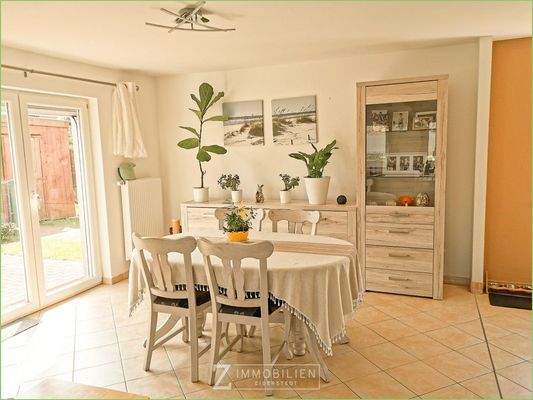 Essbereich mit Terrassenzugang