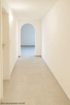 Flur Untergeschoss (AI modifiziert)