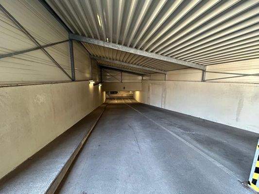 bequeme Zufahrt zur TG